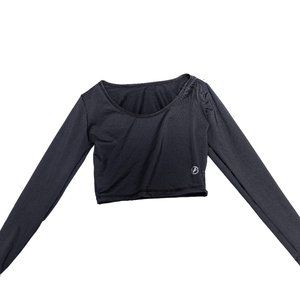 ABS2B CROP WORKOUT TOP LONG SLEEVE